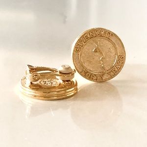 Vintage Rare Givenchy Clip Earrings 40th Anniversary
